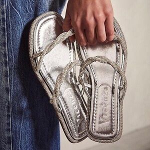 Anthropologie diamond sandal